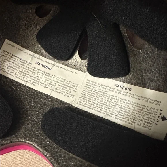 Kids Protective skate/bicycle Helmet - Pink - Picture 3 of 4